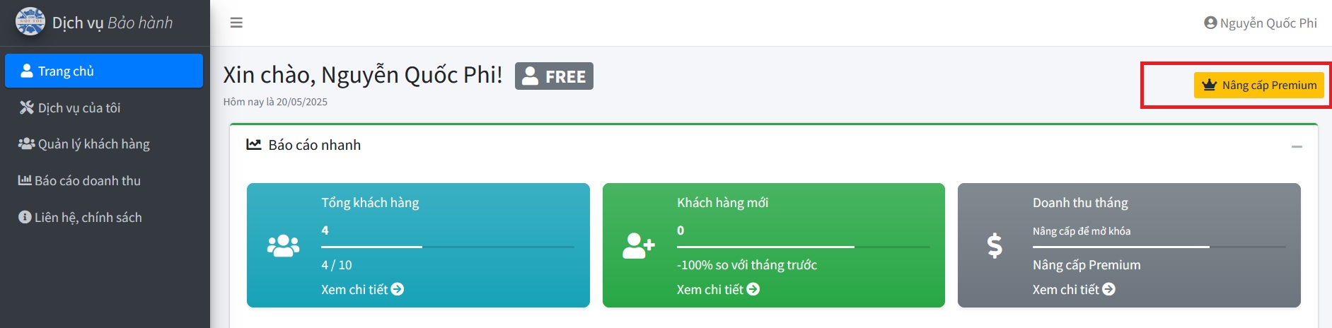 Hình 6 - Hỗ trợ